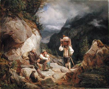Rest on the Mountain od Hermann Kauffmann