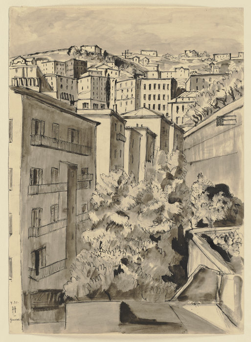View of Genoa od Hermann Lismann