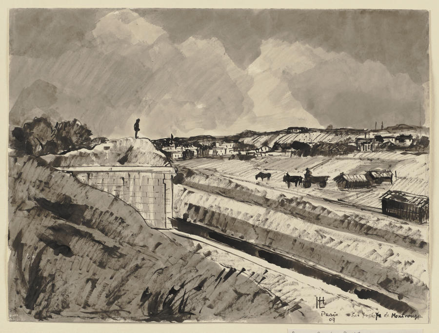 Les Fortification de Montrouge od Hermann Lismann