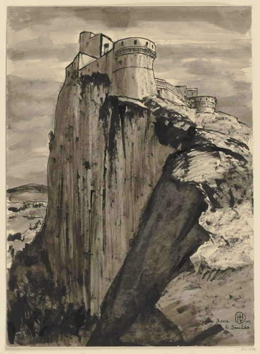 Rocca di San Leo od Hermann Lismann