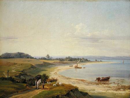 Coastal Landscape od Hermann Soltau