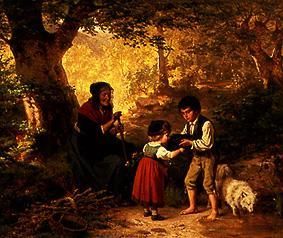 The little berry collectors od Hermann Werner