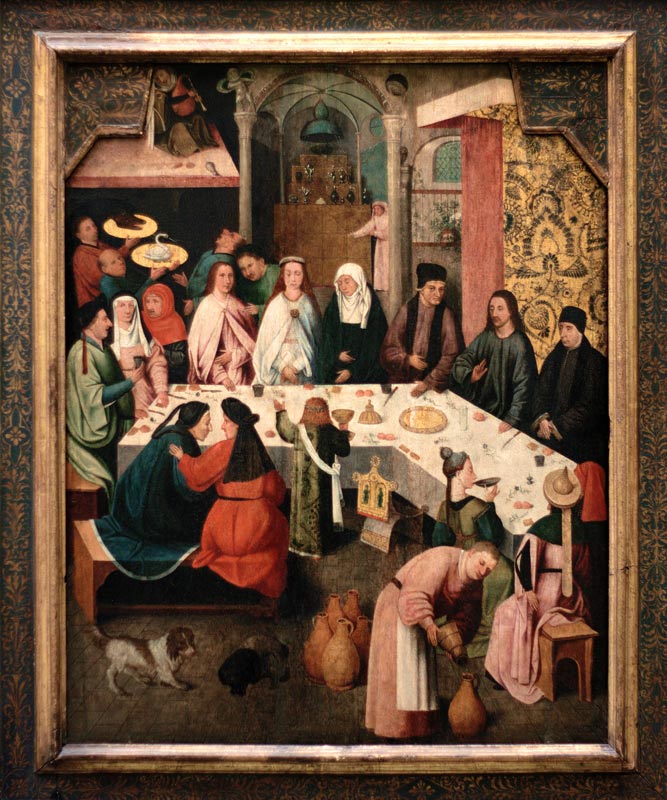 The Marriage Feast At Cana od Hieronymus Bosch