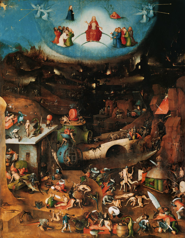 Last Judgement (middle panel) od Hieronymus Bosch