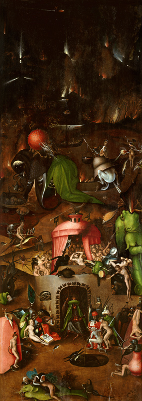 Last Judgement (right panel) od Hieronymus Bosch