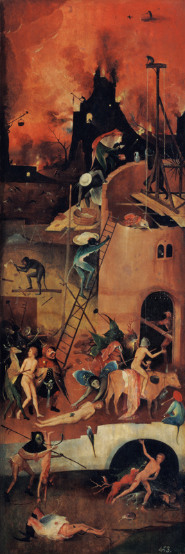 Hell , Escorial od Hieronymus Bosch