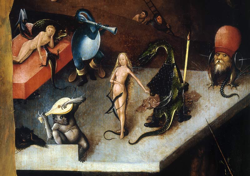 Bosch / Last Judgement / Detail od Hieronymus Bosch