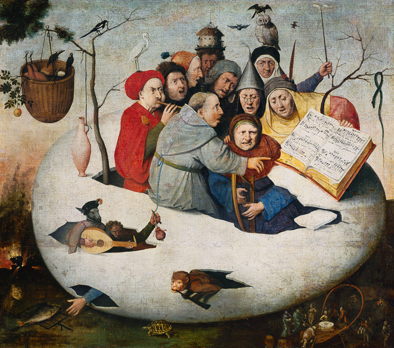The Concert in the Egg od Hieronymus Bosch
