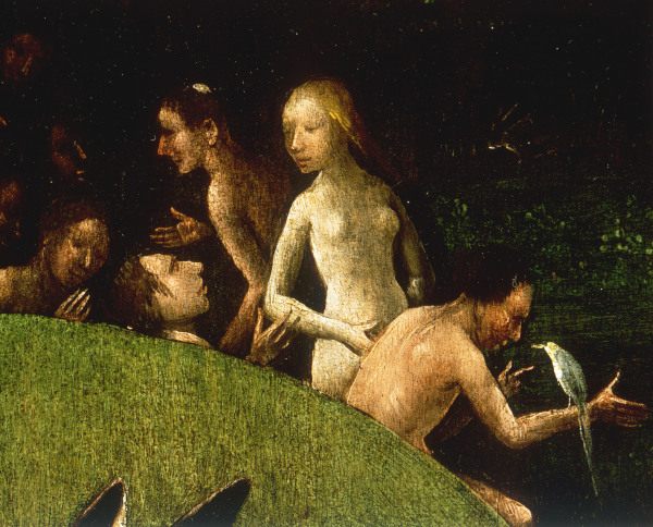 Bosch / The Earthly Paradise / detail od Hieronymus Bosch