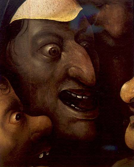 The Carrying of the Cross (detail) od Hieronymus Bosch