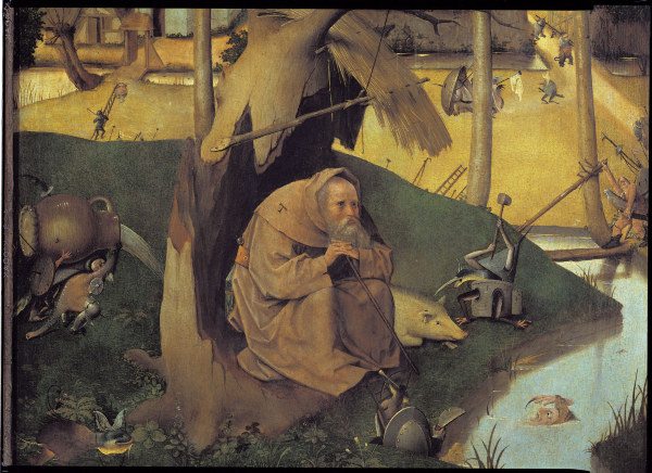 H.Bosch, Versuchung des Hl. Antonius od Hieronymus Bosch