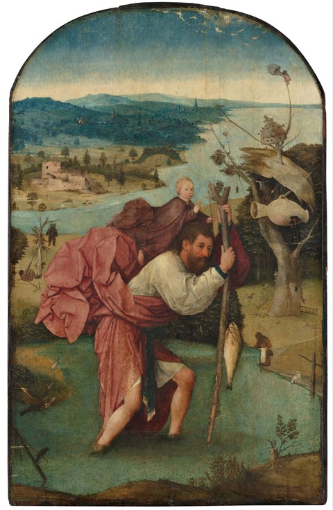 Saint Christopher od Hieronymus Bosch