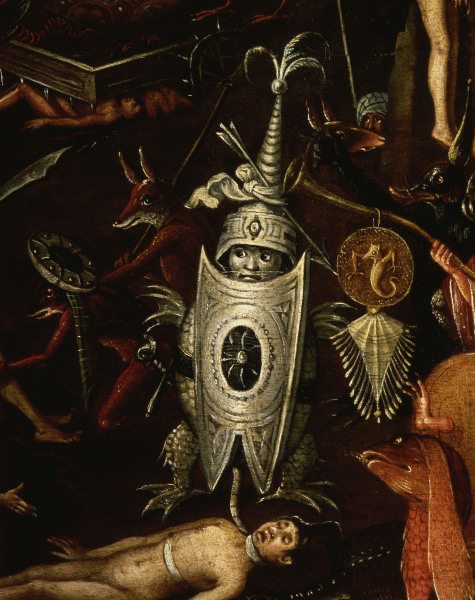 JS after Bosch (?) / Hell / Detail od Hieronymus Bosch