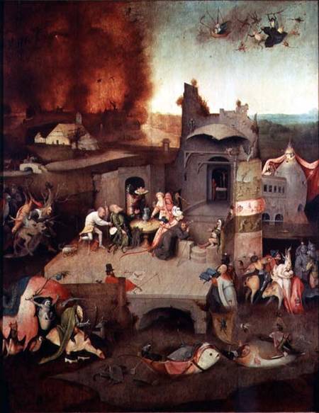 Temptation of Saint Anthony od Hieronymus Bosch