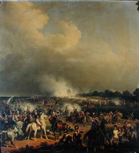 Battle of Boussu, 3rd November 1792 od Hippolyte Lecomte