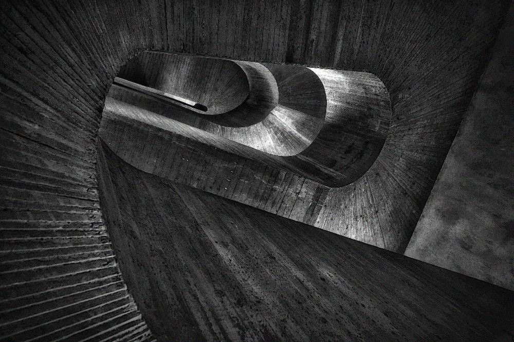 Staircase concrete od Holger Droste