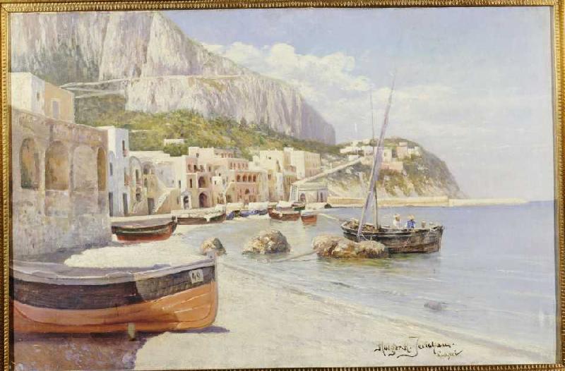 Marina Grande, Capri od Holger H. Jerichau