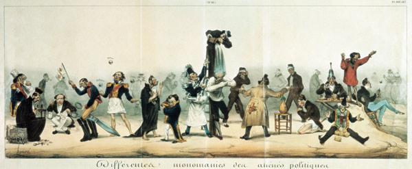 Differentes monomanies / Daumier od Honoré Daumier