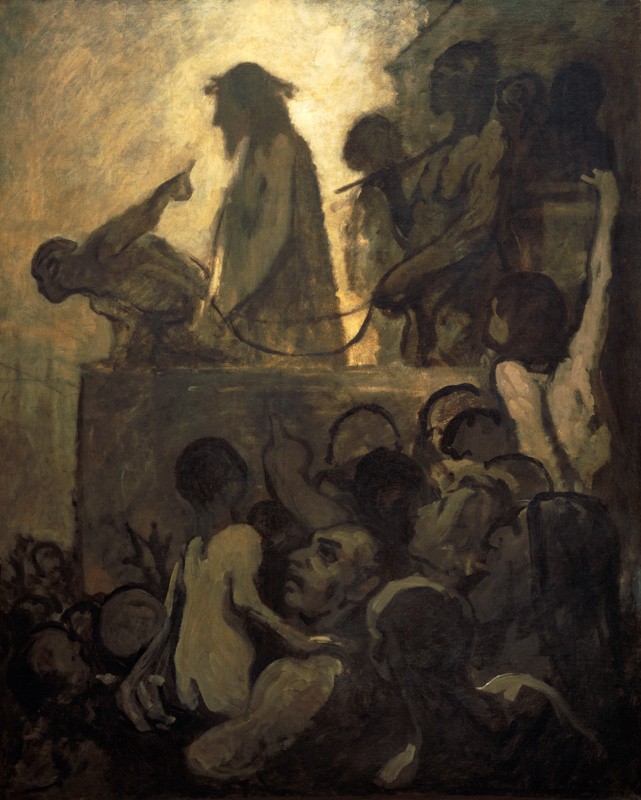 Ecce homo od Honoré Daumier