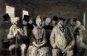 Third class od Honoré Daumier