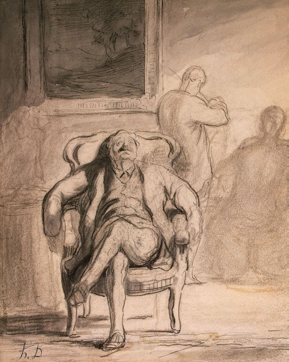 Music Lover od Honoré Daumier