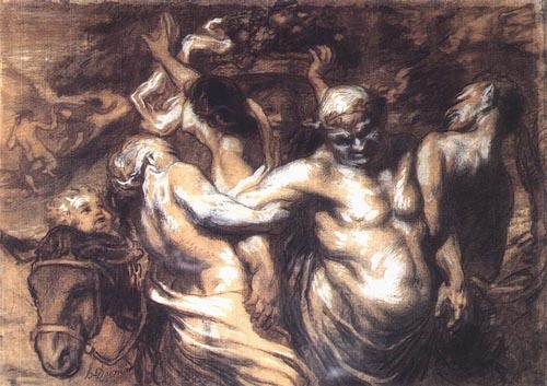 Silène od Honoré Daumier