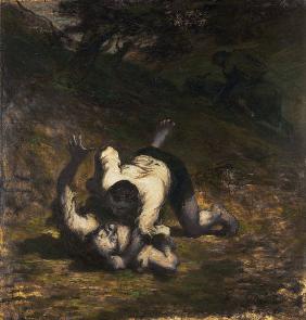 Daumier / The robbery