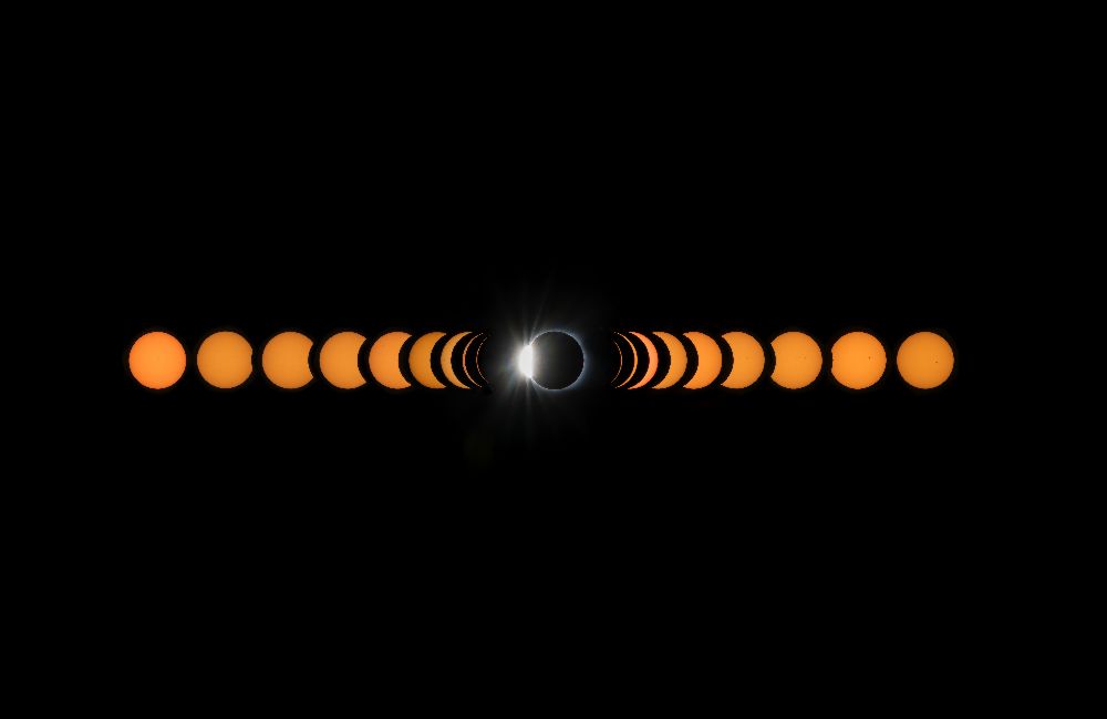 2017 total solar eclipse od Hua Zhu