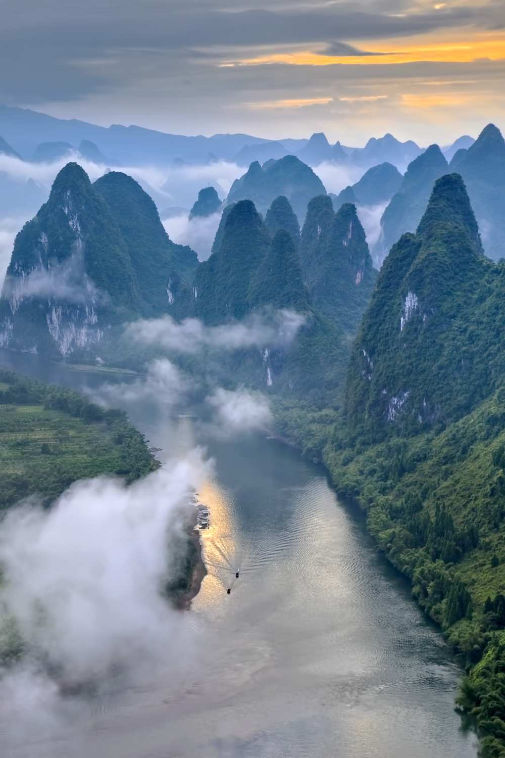 Li River od Hua Zhu