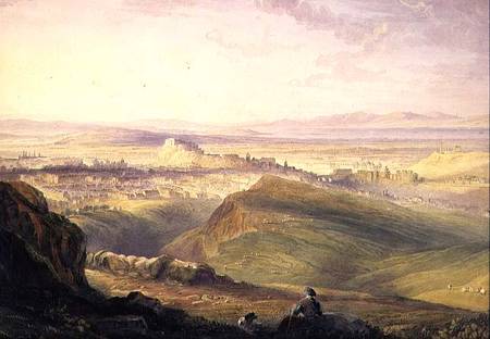 Edinburgh: from Arthur's Seat od Hugh William Williams