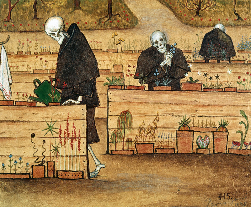The Garden of Death od Hugo Simberg