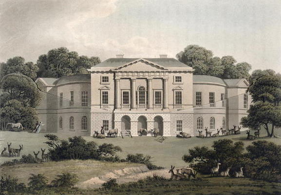 Lord Sidmouth's, in Richmond Park, from 'Fragments on the Theory and Practice of Landscape Gardening od Humphry Repton