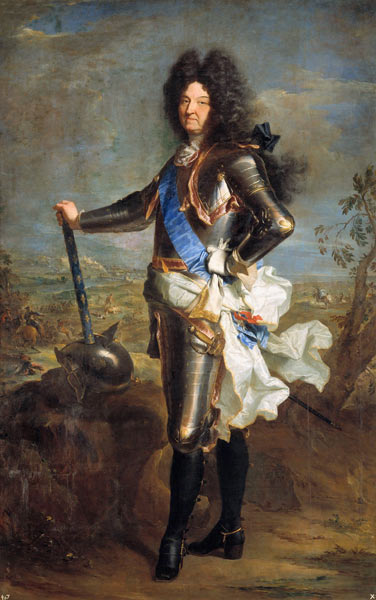 Ludwig XIV., King of France od Hyacinthe Rigaud