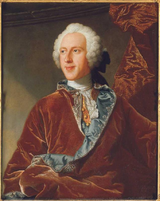 Sir Bourchier Wrey (1714-1784). od Hyacinthe Rigaud