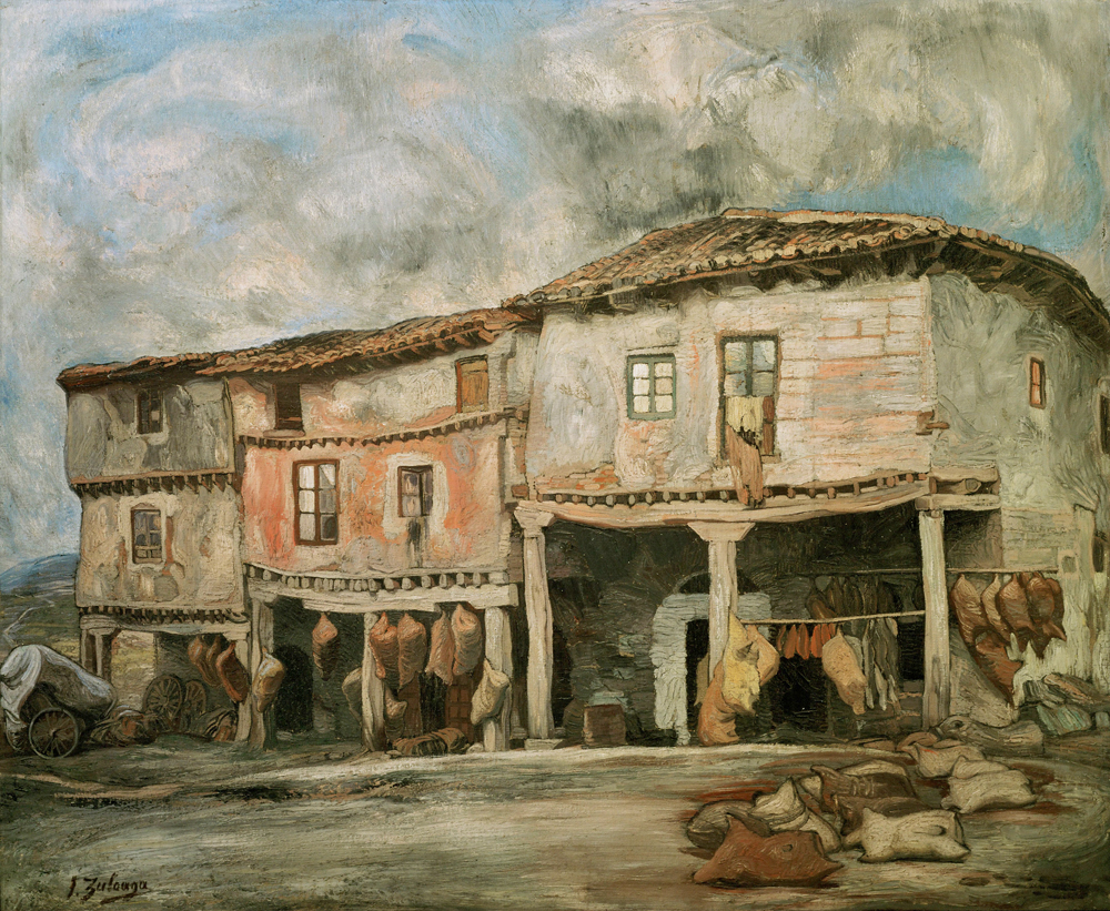 The House of the Tanner of Lerma od Ignazio Zuloaga