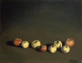 Still Life with Eight Apples