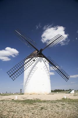 spanish mill with cloud od Iñigo Quintanilla
