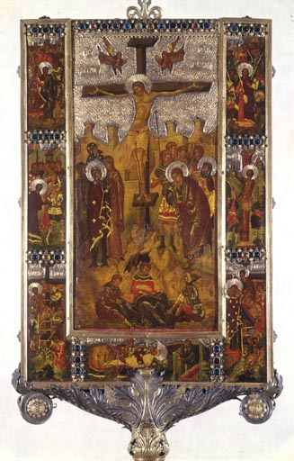 Kreuzigung od Ikone (byzantinisch)