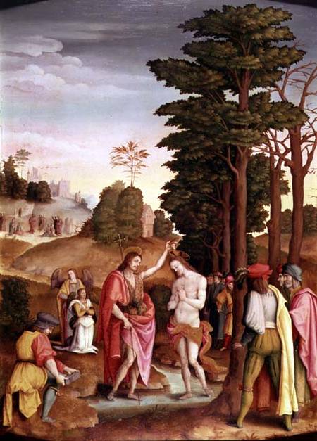 Baptism of Christ od Il Bacchiacca