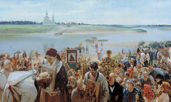 The Procession od Ilarion Michailowitsch Prjanischnikow