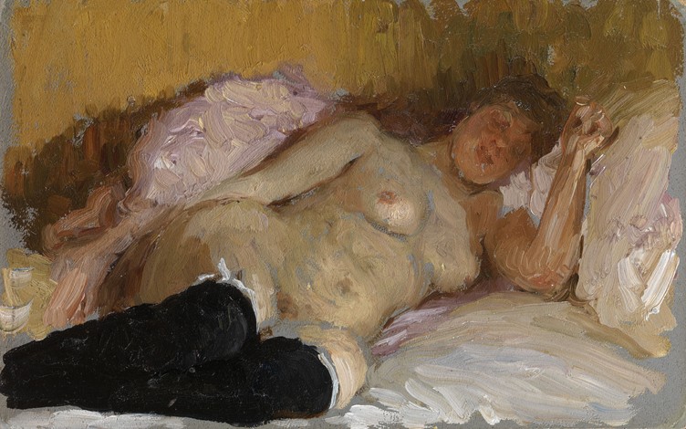 Natalia Nordman Sleeping od Ilja Efimowitsch Repin