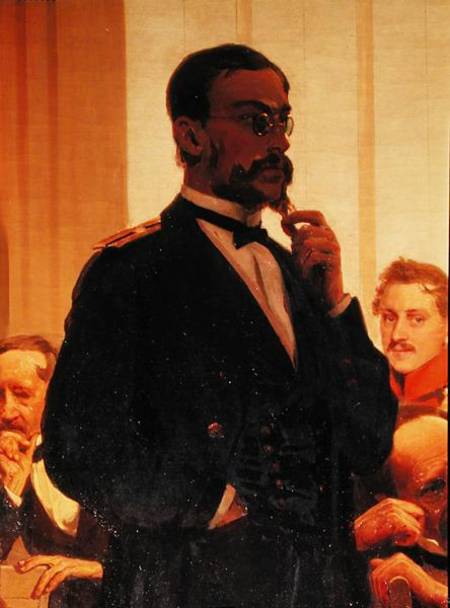 Nikolai Andreyevich Rimsky-Korsakov (1844-1908), from Slavonic Composers od Ilja Efimowitsch Repin