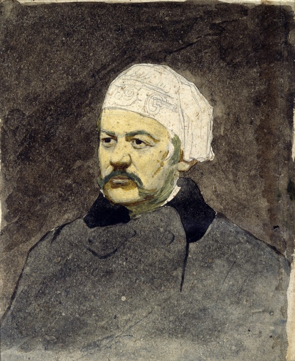 Portrait of the composer Michail I. Glinka (1804-1857) od Ilja Efimowitsch Repin
