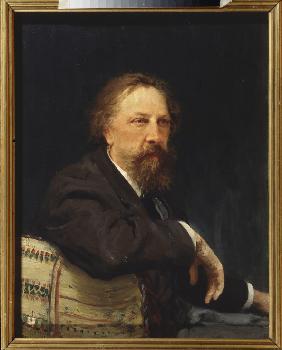 Portrait of the author Count Aleksey Konstantinovich Tolstoy (1817-1875)