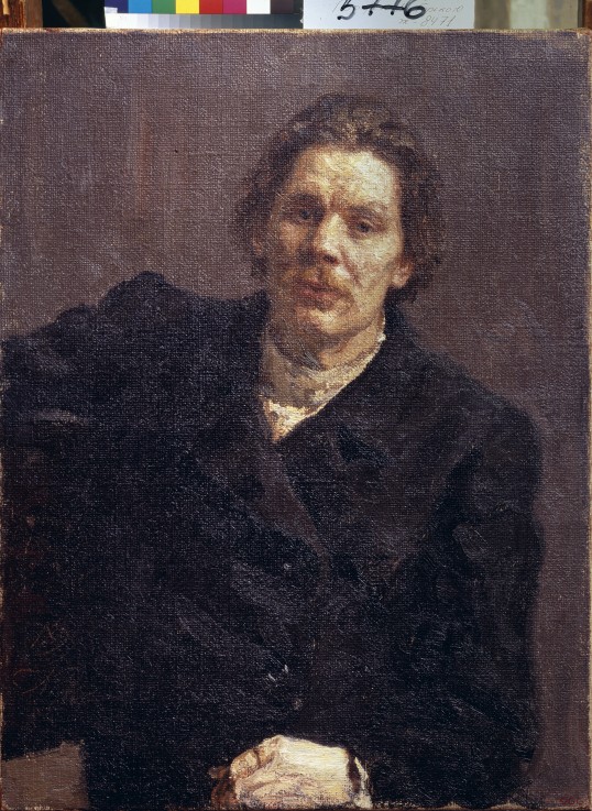 Portrait of the author Maxim Gorky (1868-1939) od Ilja Efimowitsch Repin
