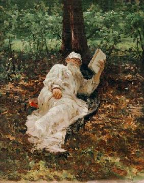 Leo Tolstoy / Painting by Repin