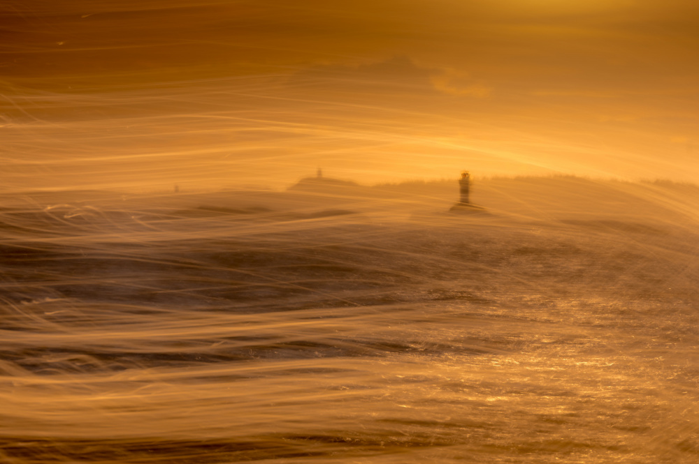 Lighthouse in sunset od Ina Bouhuijzen