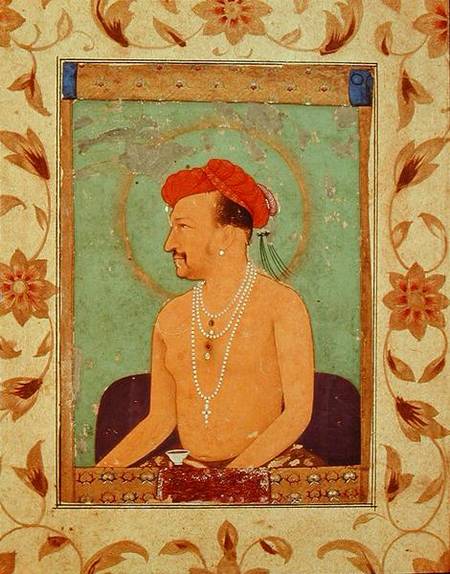 Emperor Jahangir (1569-1627) od Indian School