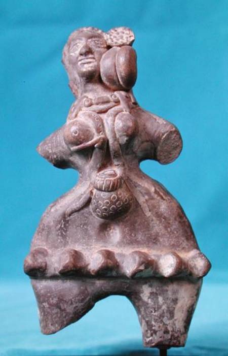 Figure of a fertility goddess, Mauryan od Indian School