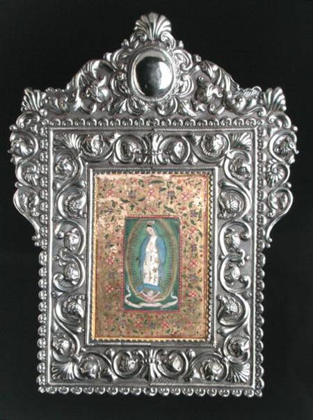 Miniature of The Virgin of Guadalupe od Indian School